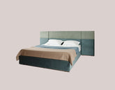 Horizontal Panel Extended Headboard